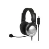 Koss SB45 Headset USB con filo ad archetto per ufficio/call center Nero, Argento
