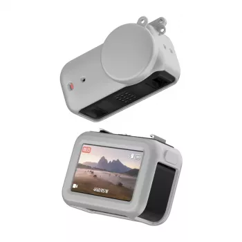 Custodia di protezione in silicone Puluz per DJI Osmo Nano (grigio)