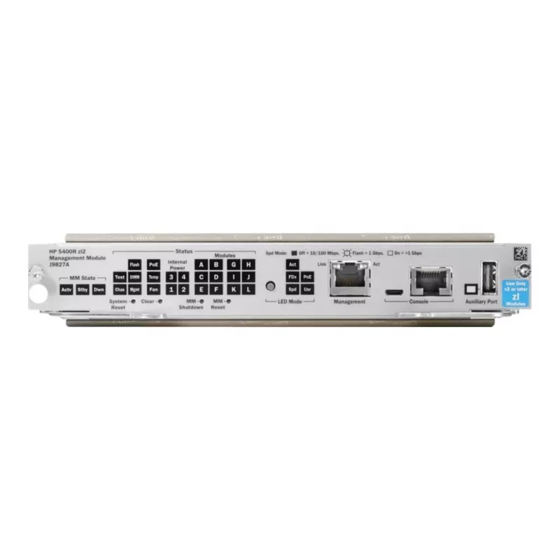 Hewlett Packard Enterprise HPE Management Module - Dispositivo di gestione rete - Modulo plug-in (J9827A)