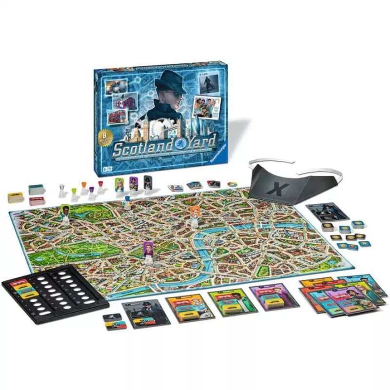 Ravensburger 27515 Scotland Yard gioco da tavolo (nuova edizione), 2-6 giocatori