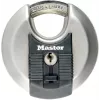Lucchetto a disco MASTER LOCK 70 mm Excell acciaio inox, archetto coperto, a combinazione variabile