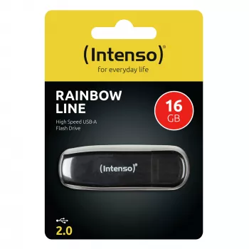 MEMORY DRIVE FLASH USB2 16 GB/NERO 3502470 INTENSO