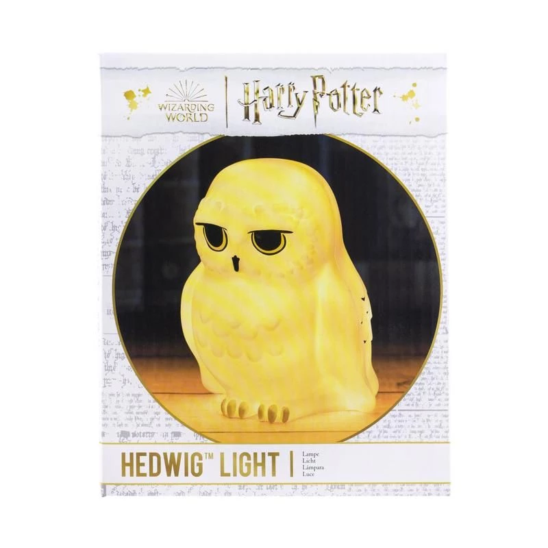 Lampada da tavolo Paladone Hedwig Light V3 – lampada da comodino LED a forma di civetta Hedwig