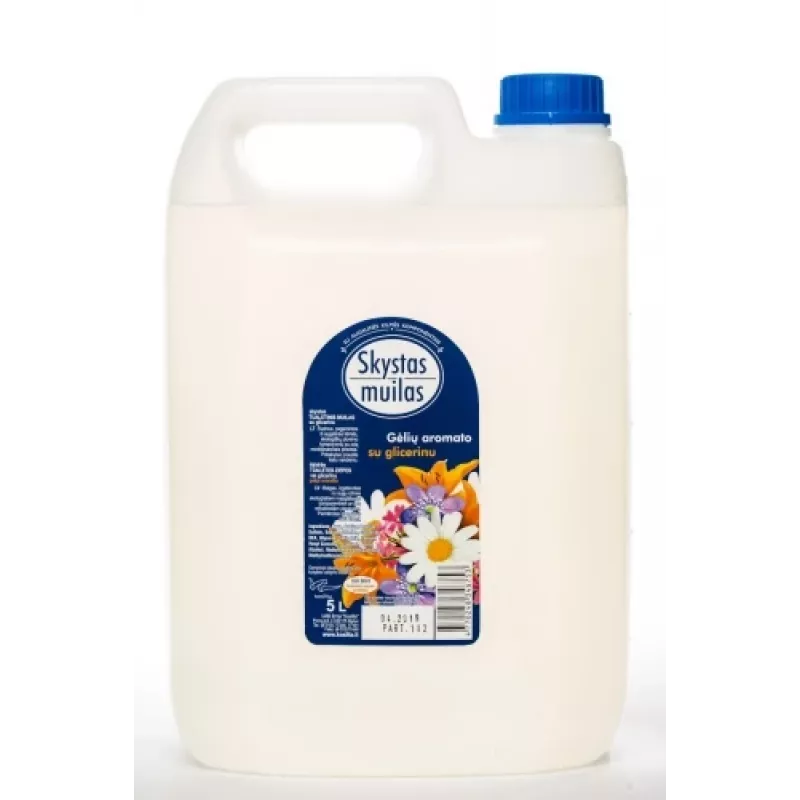 Sapone liquido con glicerina, senza coloranti, 5 l