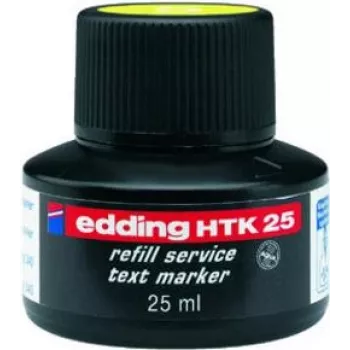Inchiostro di ricarica per pennarello Edding HTK 25 giallo 25 ml 1 pezzo