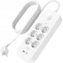 Protezione da sovratensione Belkin SRB002VF2M‑V2 — 6 prese, cavo 2 m, porte USB‑C e USB‑A