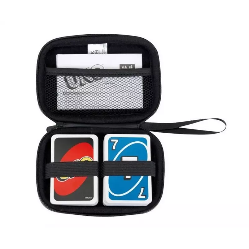 Theo Klein 5901 custodia per carte Uno, rosso/nero