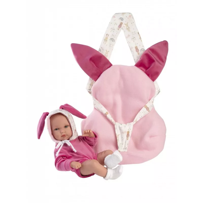 Bambola neonato Llorens 35 cm in vinile con tratti realistici e corpo morbido