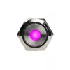 DimasTech pulsante a pressione antivandalo 19 mm Silverline Dot RGB PD210