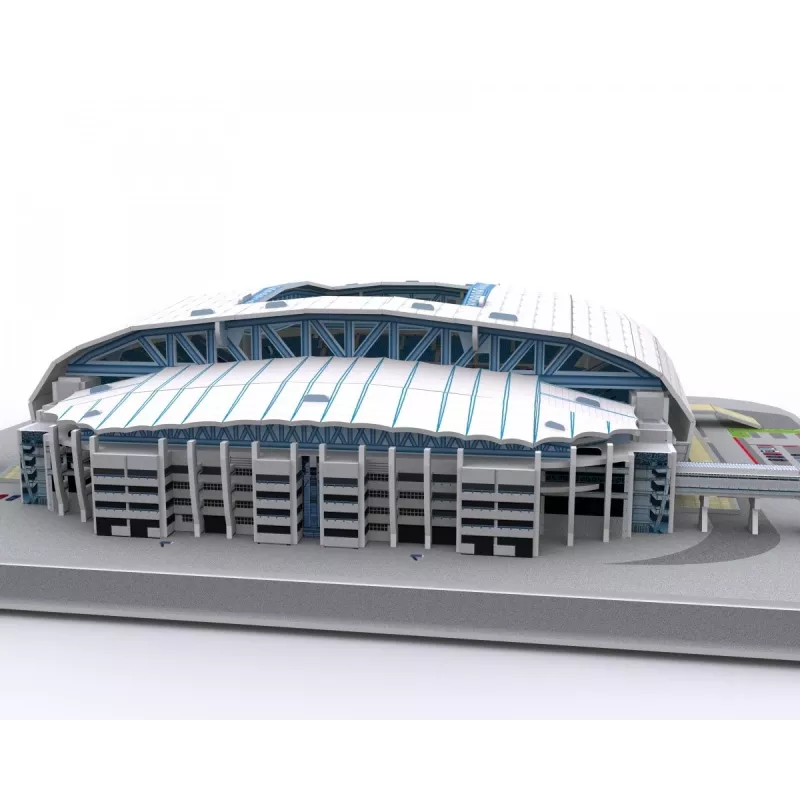 Puzzle 3D cubicfun modello stadio Lech-Poznan – riproduzione stadio in scala da assemblare, componenti in cartone, numero modello 306-20257