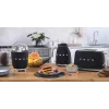 Tostapane Smeg 50's Style TSF01BLMEU 2 fette Nero Acciaio inox