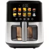 Friggitrice ad aria ProfiCook PC-FR 1286 H — 6,5 l, 1700 W, frontale in acciaio inox, nero