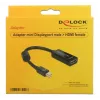 Delock - Adattatore video - Mini DisplayPort maschio a HDMI femmina - 18 cm (65099)