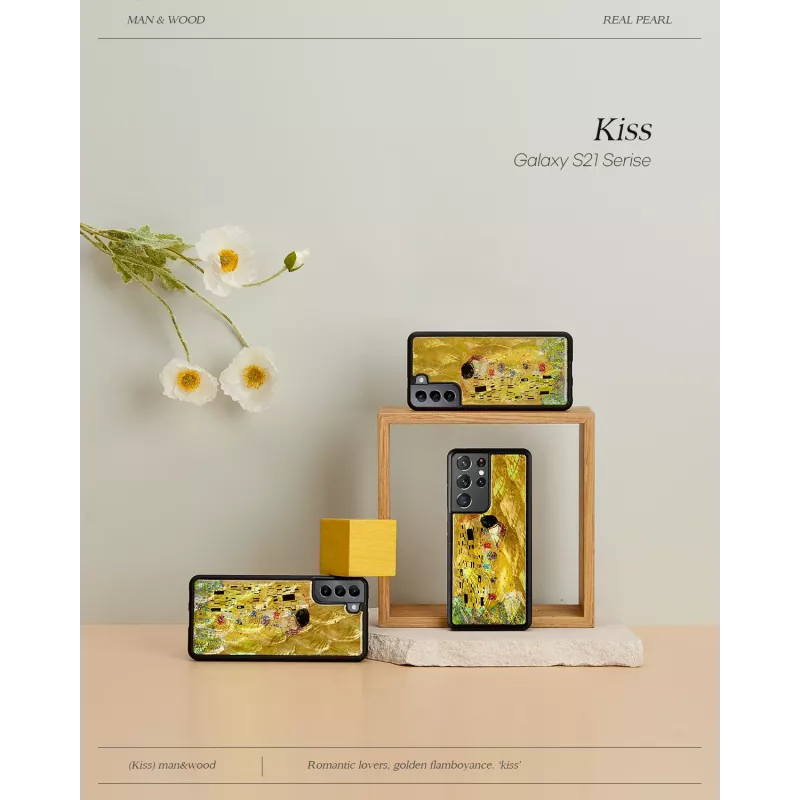 Custodia protettiva iKins per Samsung Galaxy S21+ — nero