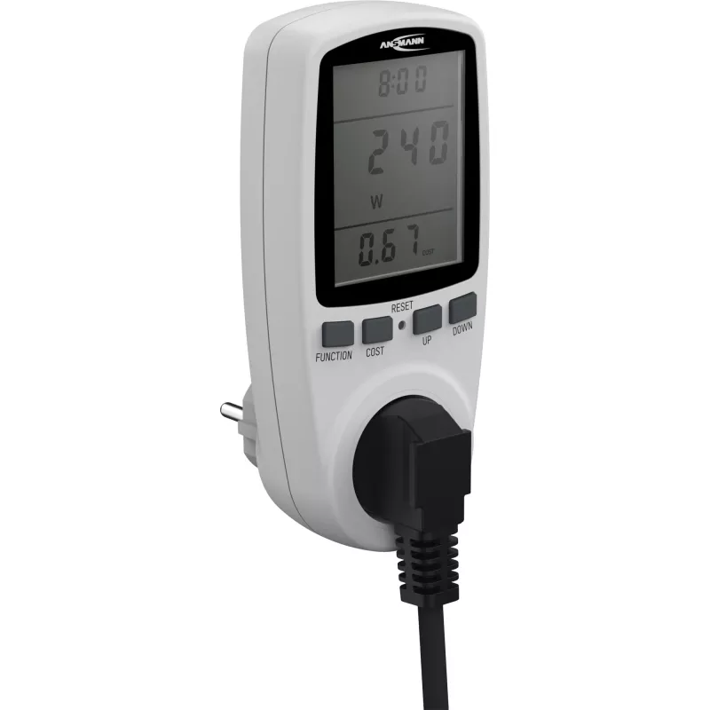 Misuratore di consumo energetico ANSMANN APM2 120-0007 con display LCD