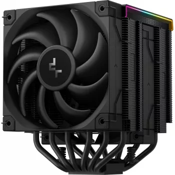 Dissipatore CPU DeepCool AK620 Digital PRO — ventola 120 mm, 1750 giri/min, 25 dB, 12 V, compatibile LGA1700/AM5, nero