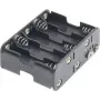 Goobay Portabatterie per 10x AA (Mignon), nero, 11469
