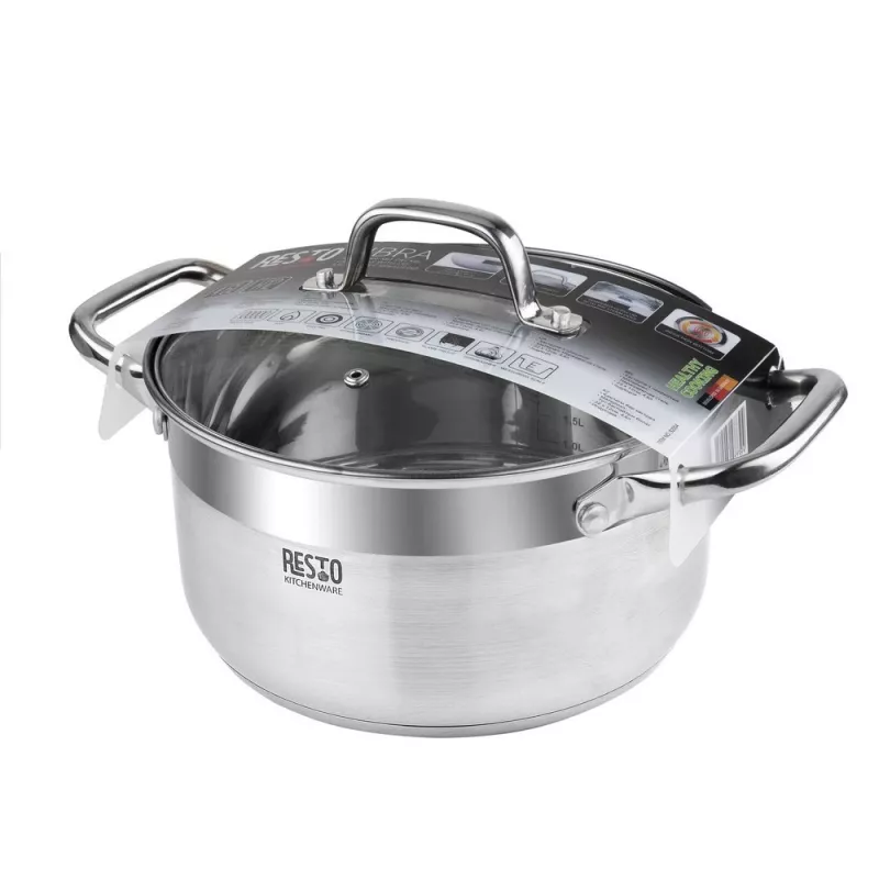 Resto utensili da cucina Libra 4,6 L rotondo acciaio inox