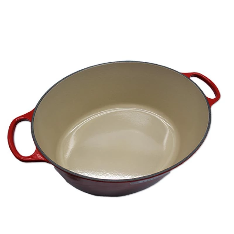 Le Creuset Signature brasiera ovale rosso ciliegia 40cm