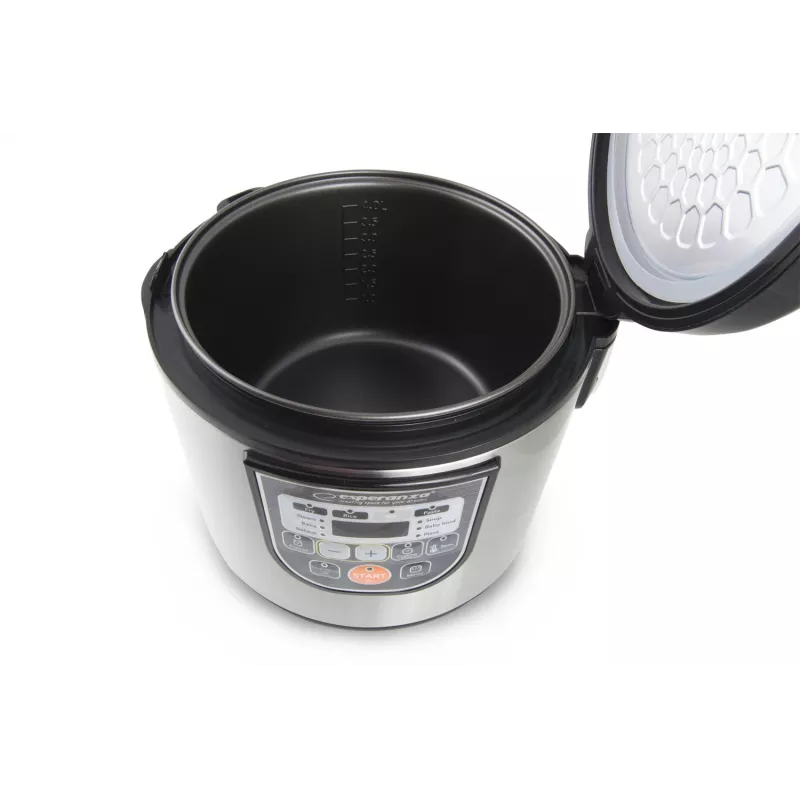 Multicooker ESPERANZA EKG011, capacità 5 L, 860 W, nero/acciaio inox