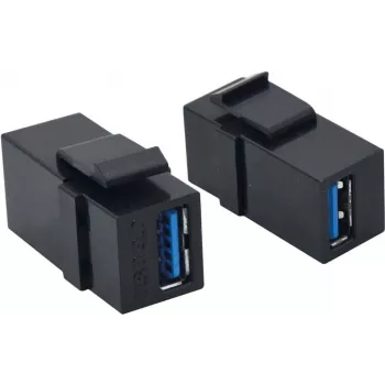 Modulo keystone VALUE USB 3.0, nero (25.99.8207)