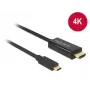 Adattatore cavo video DeLOCK 85259 USB Type-C a HDMI 2 m nero