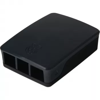 Case Raspberry originale per 4B nero/grigio (RPI4 CASE BLK/GRY)