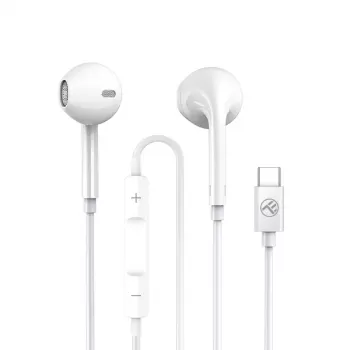 Auricolare in-ear Tellur Basic Urbs Type-C bianco
