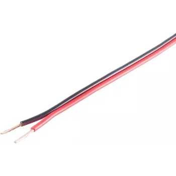 Cavo per altoparlanti ShiverPeaks 06-15505 0,75 mm², 50 m, rosso/nero
