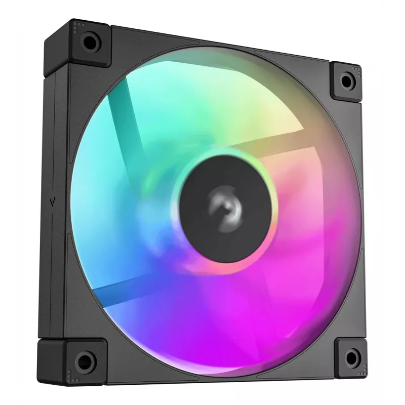 DeepCool FD12 ARGB R-FD12-BKAPN3-G ventole per case, 120 mm (120x120x25), 12 V, confezione da 3, nere