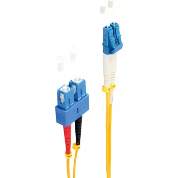 shiverpeaks BS77809 cavo in fibra ottica 2 m LC SC OS1/OS2 giallo (BS77809)