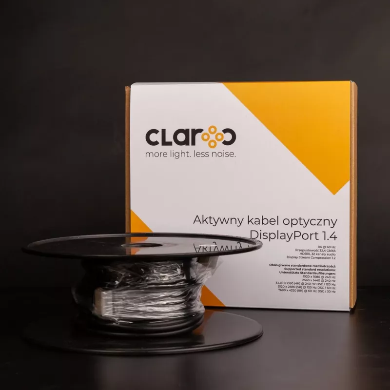 Cavo DisplayPort 1.4 Claroc CLAROC-DP-14-30M 30 m 8K