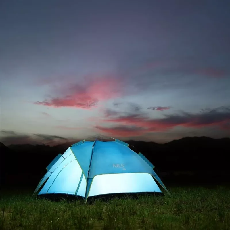 Tenda Shadow NILS Camp NC7819 per 3 persone blu