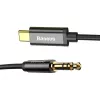 Cavo audio Baseus Yiven USB-C a mini jack 3,5 mm, 1,2 m (nero)