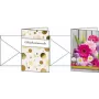 Biglietti d'auguri sigel DS106 Golden Bubble – confezione con biglietti decorativi pieghevoli