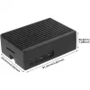 INTER-TECH case per Raspberry Pi 5 — ODS-739 design compatto
