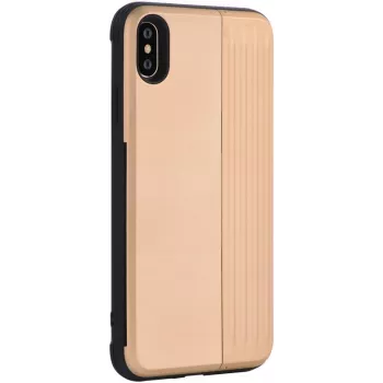 Custodia protettiva Devia H-Card Series per iPhone XS/X 5,8 pollici, oro
