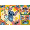 Puzzle per bambini Ravensburger Disney Stitch — 3 x 49 pezzi, adatto ai bambini