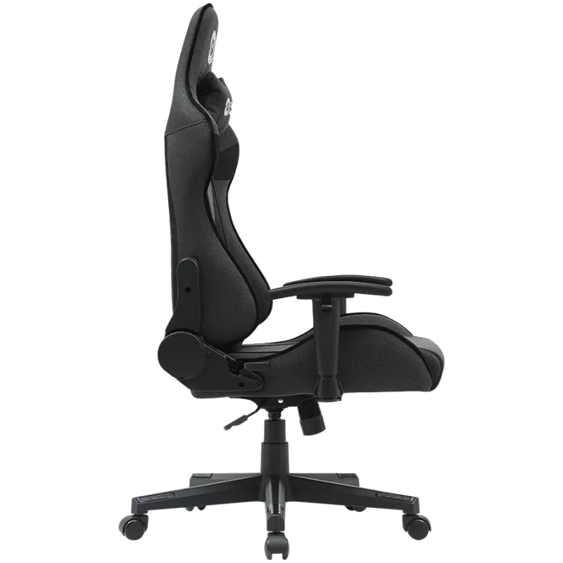 Canyon FCH01 - Crest - sedia gaming con rivestimento in tessuto - grigio