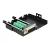 Connettore D-Sub15 maschio su morsettiera con case DeLOCK 66566