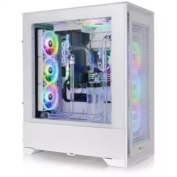 Case Thermaltake CTE T500 TG Midi Tower bianco neve Retail - Case - ATX