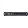 Prolunga elettrica Brennenstuhl 1951160401 3 m 6 uscite AC per interni nero