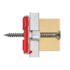 Fischer 537258 tassello a vite / tassello da parete 50 pz. set viti e tasselli 50 mm