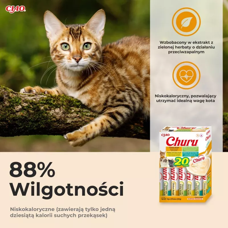 INABA Churu Variety Box pollo - snack per gatti - 20 x 14 g