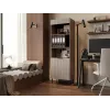 Cama 3 ALMERA scaffale 60x42x185 noce/cashmere
