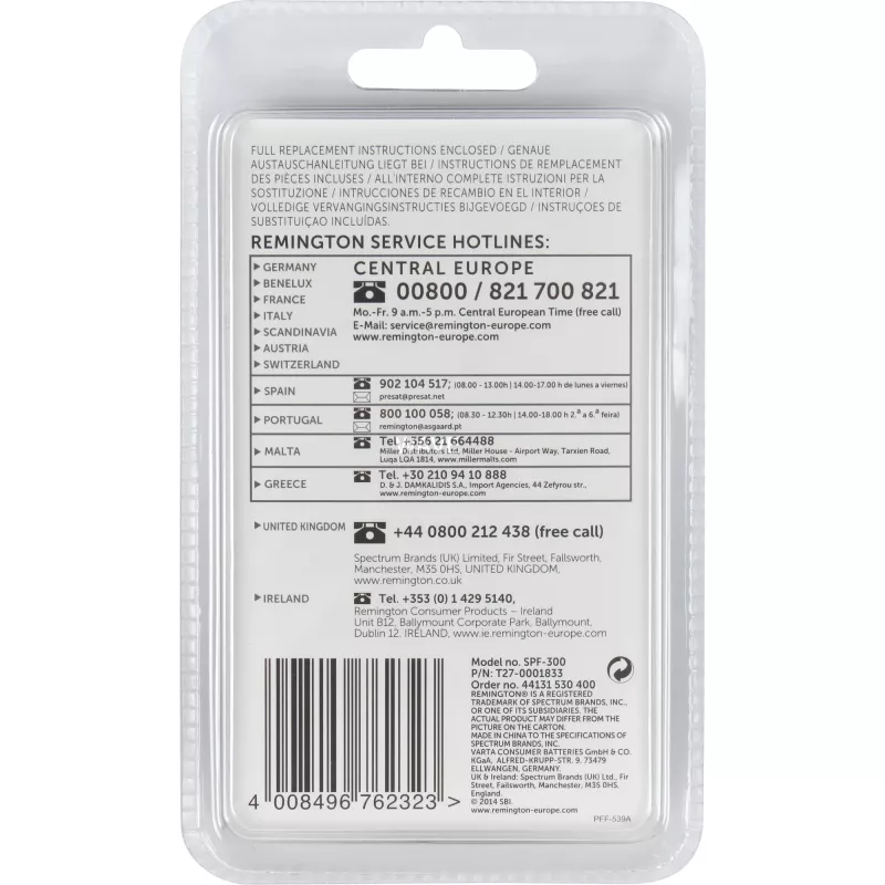 Accessorio rasoio Remington SPF-300