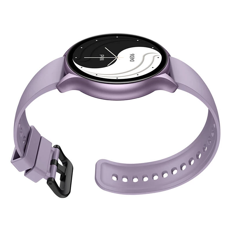 Smartwatch Zeblaze Btalk 3 Plus – 1,39 inch (3,53 cm) IPS 360×360 px, touchscreen, cinturino in silicone, viola