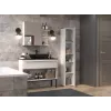 Mobile contenitore da bagno top e shop NEL II BIEL POŁ — a sé stante, 5 ripiani, 310×300×1740 mm, bianco