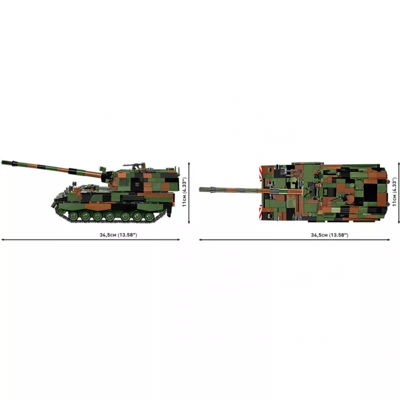 Set da costruzione COBI Panzerhaubitze 2000 1006 pezzi forze armate