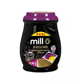 MILL PROFESSIONAL capsule 2 camere per capi neri e scuri 70 pz.
